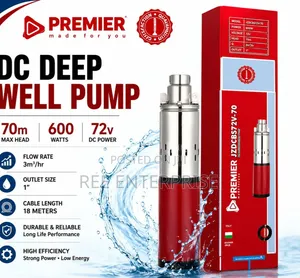 Premier DC Deep Well Pump - Brand New