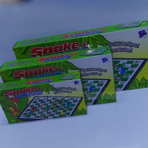 Mchezo wa Bodi wa 3D Nyoka na Ngazi