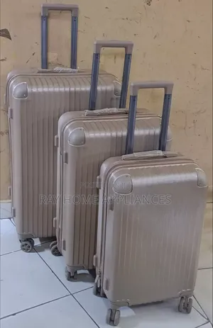Set ya Mizigo ya Fibre Rangi ya Kahawia - Saizi 4