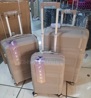 Set ya Mfuko ya Safari ya Mizigo ya Kesi 3-kwa-1 Isiyovunjika