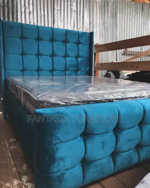 Kitanda cha Ideal Blue Velvet 5x6