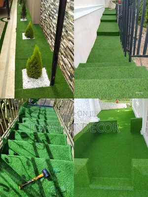 Artificial Grass Carpet - Nje na Ndani na Mifereji