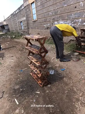Rakiti ya Viatu ya Paa 15 Zinazokunjwa - Kahawia