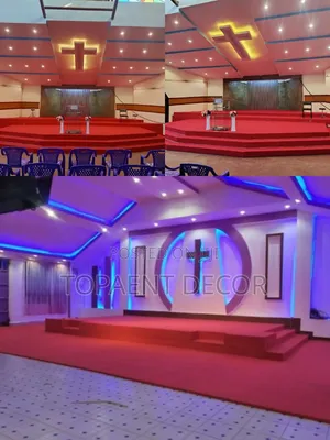 Red Church Carpets - Sakafu ya Ukuta kwa Ukuta