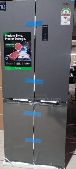 Syinix 421L Fridge Milango Minne ya Kioo