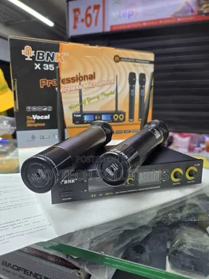 BNK X35 Professional Dual Wireless Microphones