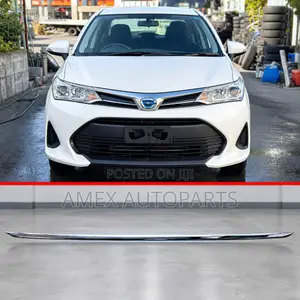 Moulding ya Bampa ya Mbele Chrome Toyota Axio Fielder NKE165 2018+