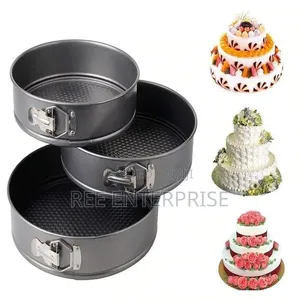 Round Cake Moulds - Various Sizes Available