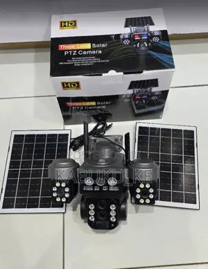 Dual Panel 4G Solar PTZ CCTV Camera