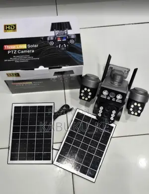 V380 Solar 4G CCTV Camera with Dual Panels
