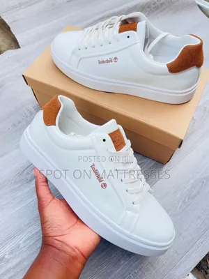 Timberland White Casual Shoes - Sizes 40-45