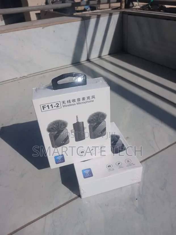 F11-2 Wireless Microphone for YouTube, TikTok, Podcast - 1