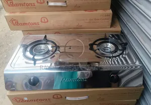 Ramtons Mpya ya Kupikia ya Mabati 2-Burner