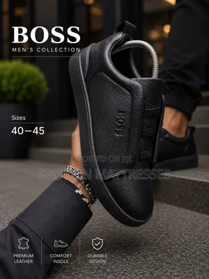 Boss Laceless Sneakers for Men