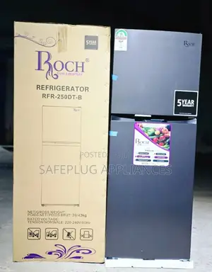 Roch 197L Fridge Mlango Mbili - No Frost