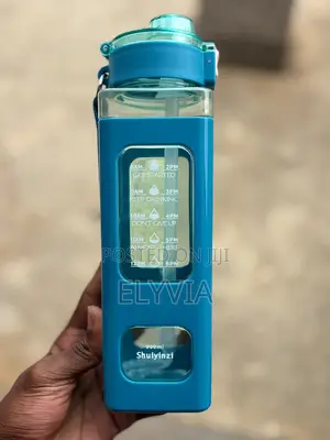 Shuiyinzi 900ml Chupa ya Maji ya Michezo Mraba