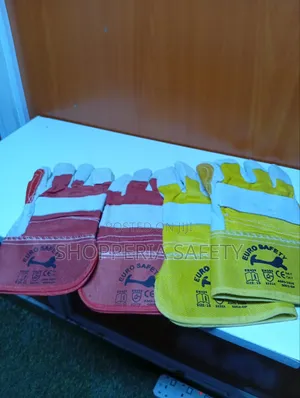 Durable Leather Work Gloves
