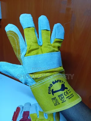Durable Leather Work Gloves