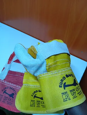 Durable Leather Work Gloves