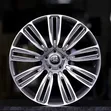 Magurudumu 4 ya Inch 22 kwa Range Rover Vogue/Sport/Discovery 3 & 4 (Grey-Silver) - 1