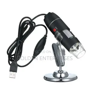 Digital Microscope Camera 1000X with LED Lights & Calibration Scale