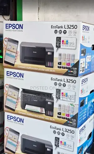 Epson L3250 A4 Ink Tank Printer yenye Wi-Fi