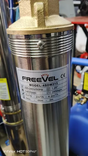 Freevel 1HP Submersible Pump, 84m Head