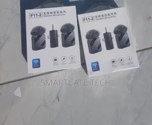 F11-2 Wireless Mic Dual Lavalier Plug and Play