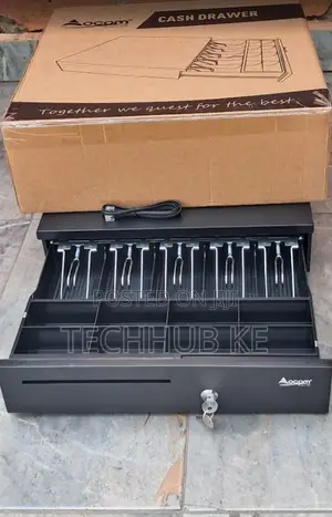 Brand New Metal Cash Drawer with Key Lock