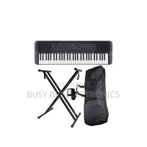 Yamaha Portable PSR-E283 Keyboard Na Stand, Power Adapter & Bag
