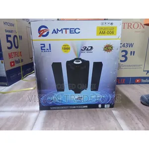 Amtec AM-006 2.1 Channel Home Theatre System with Woofer