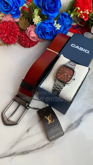 Casio Gents X-Box Saa ya Mkanda Mbili