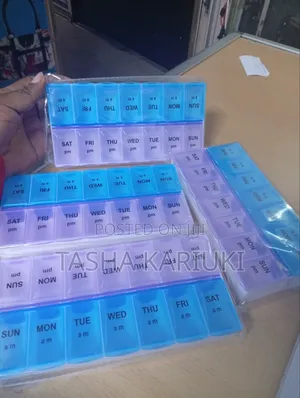 Kifaa cha Kupanga Vidonge cha Siku 7 Kinachobebeka