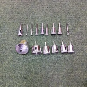 15pcs Diamond Glass Hole Saw Set