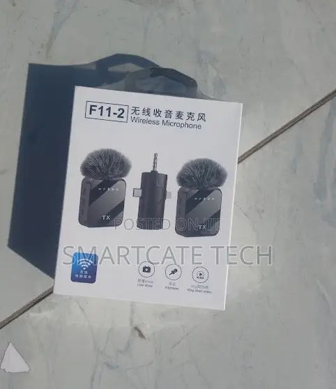 F11-2 Wireless Collar Microphone 3-in-1 - 1