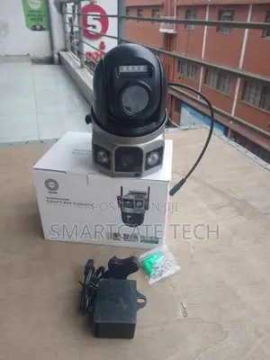 AC 4G Dual Lens CCTV Security Camera - V380 HD Outdoor/Indoor