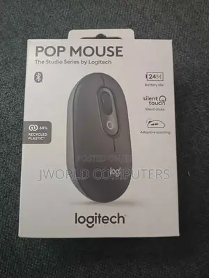 Logitech Wireless POP Mouse with Customizable Emoji