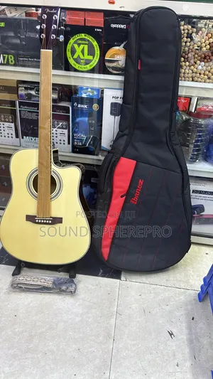 Fender Acoustic Guitar Size 40 with Bag, Strap & Stand