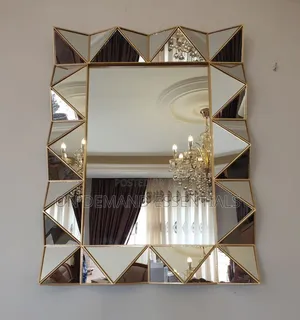 Luxury Designer Panel Decorative Wall Mirror