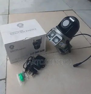 AC Powered Dual Camera V380 CCTV na Night Vision