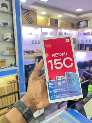 New Xiaomi Redmi 15C 4G 128GB Black