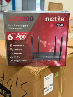 Netis NX31 AX3000 Dual Band WiFi 6 Router