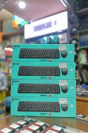 Logitech MK250 Compact Wireless Mouse and Keyboard