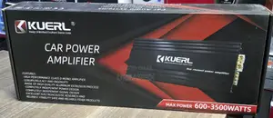 Kuerl 3500W MonoBlock Amplifier na Bass Knob