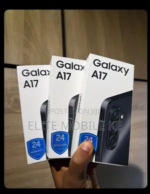 Samsung Galaxy A17 Mpya 128GB Nyeusi