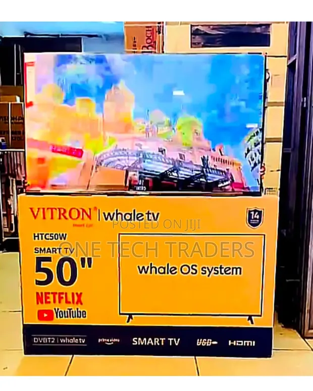 Vitron 50" Smart Whale TV - 50 Inch LED - 1
