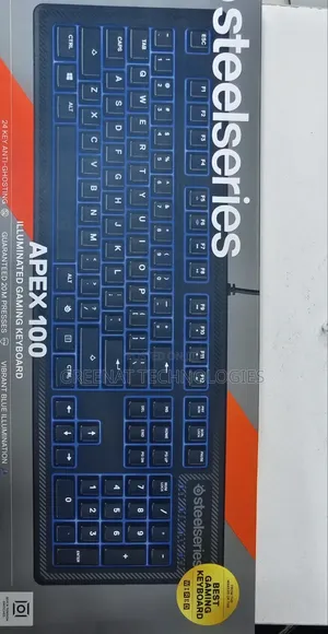 SteelSeries Apex 100 Keboard ya Michezo