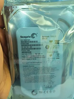Seagate Barracuda 500GB 3.5" HDD ya Kompyuta