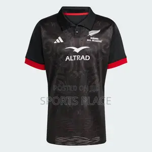 Adidas Youth Maori All Blacks Home Jersey 2026/2027