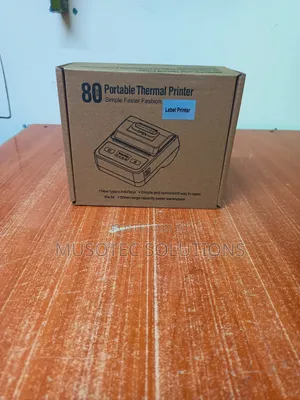 80mm Portable Bluetooth Thermal Printer